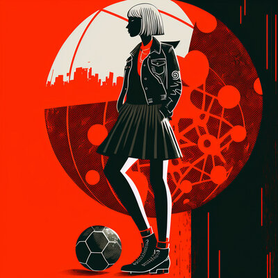 Постер песни Катя в тумане - Футбольный мячик